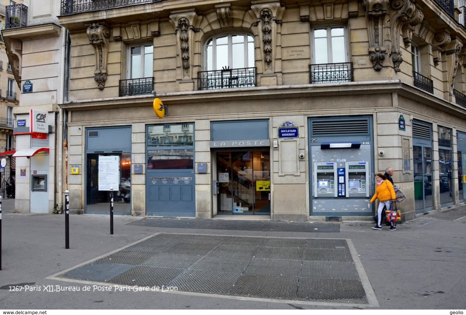 Paris XII (75)- Bureau De Poste Paris-Gare De Lyon (Edition à Tirage Limité) - Arrondissement: 12