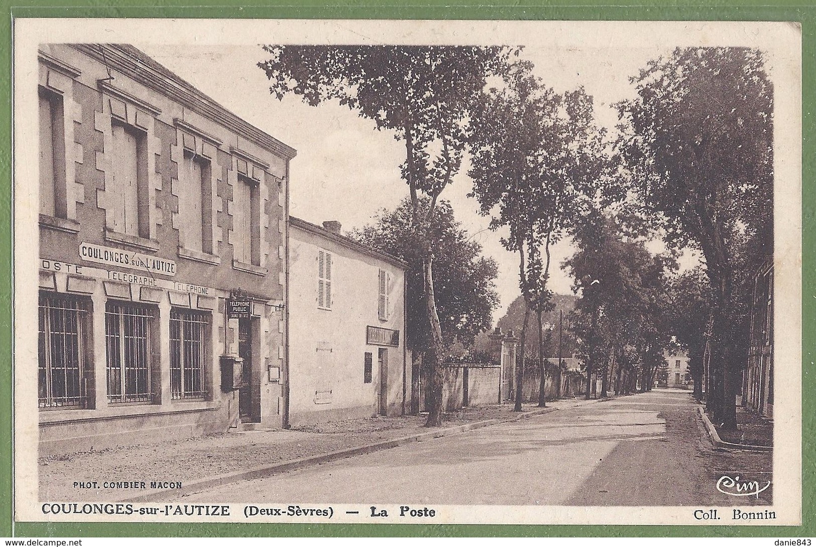 CPA - DEUX SEVRES - COULONGES SUR L'AUTIZE - LA POSTE - CIM / Collection Bonnin - Coulonges-sur-l'Autize