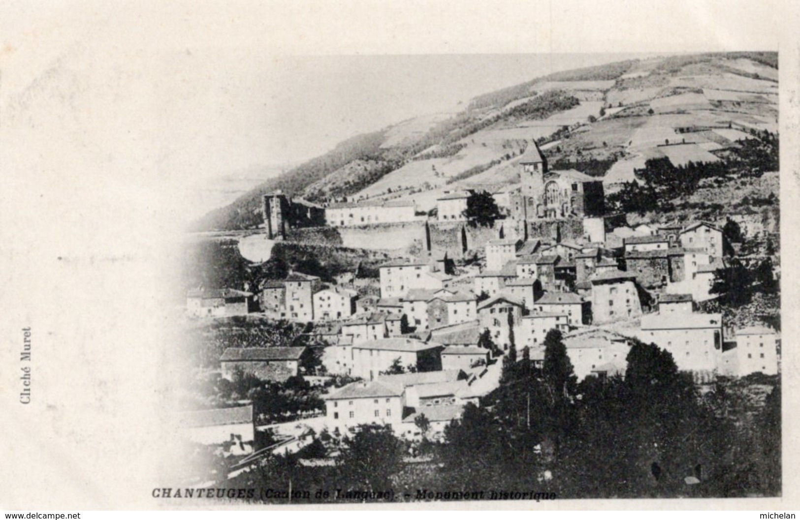 CPA   43   CHANTEUGES CANTON DE LANGEAC----MONUMENT HISTORIQUE - Autres & Non Classés