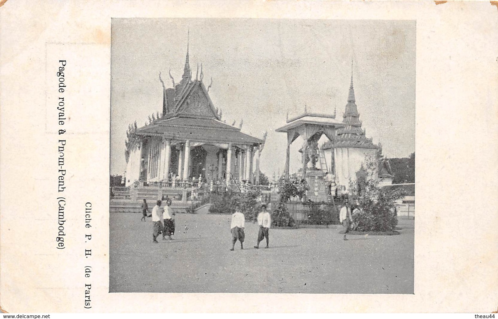 ¤¤  -  CAMBODGE    -  PNOM-PENH   -  Pagode Royale   -   ¤¤ - Cambodge