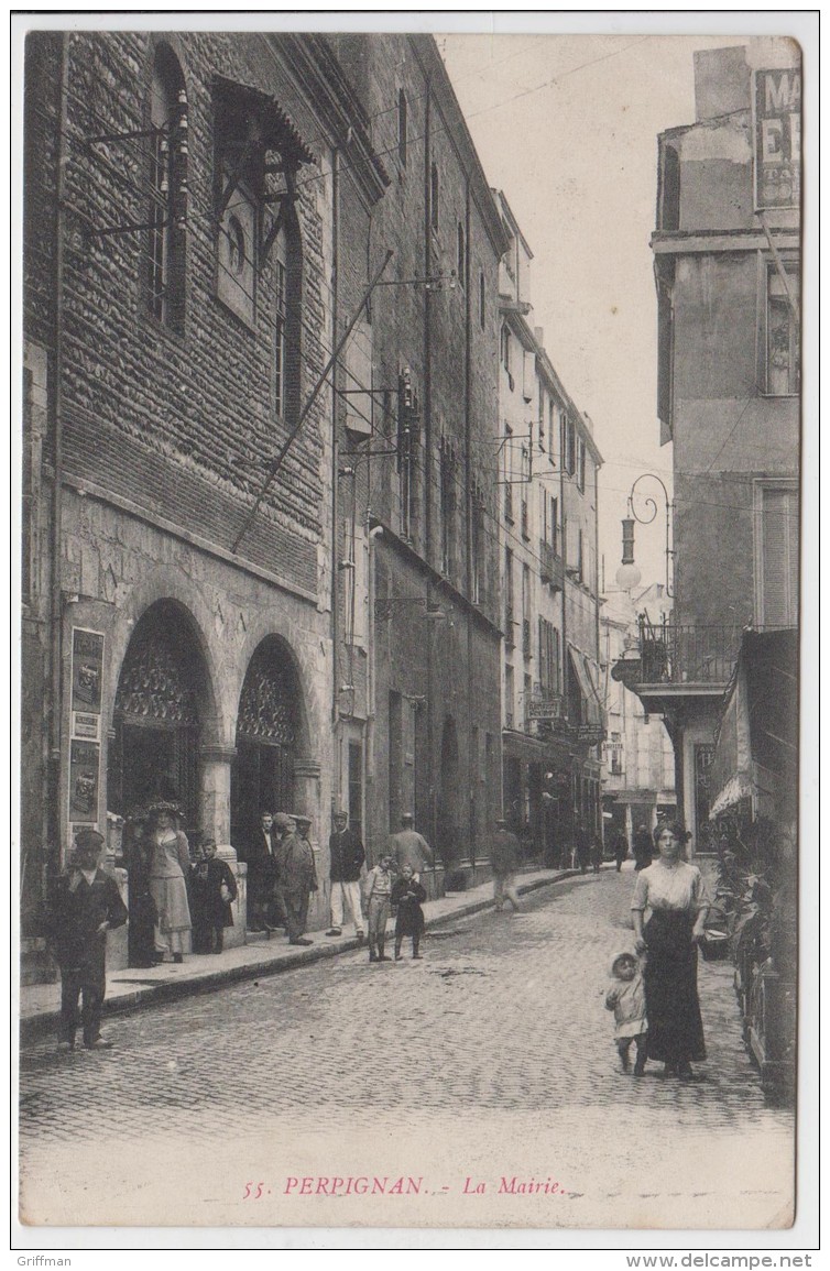 PERPIGNAN LA MAIRIE 1915 - Perpignan