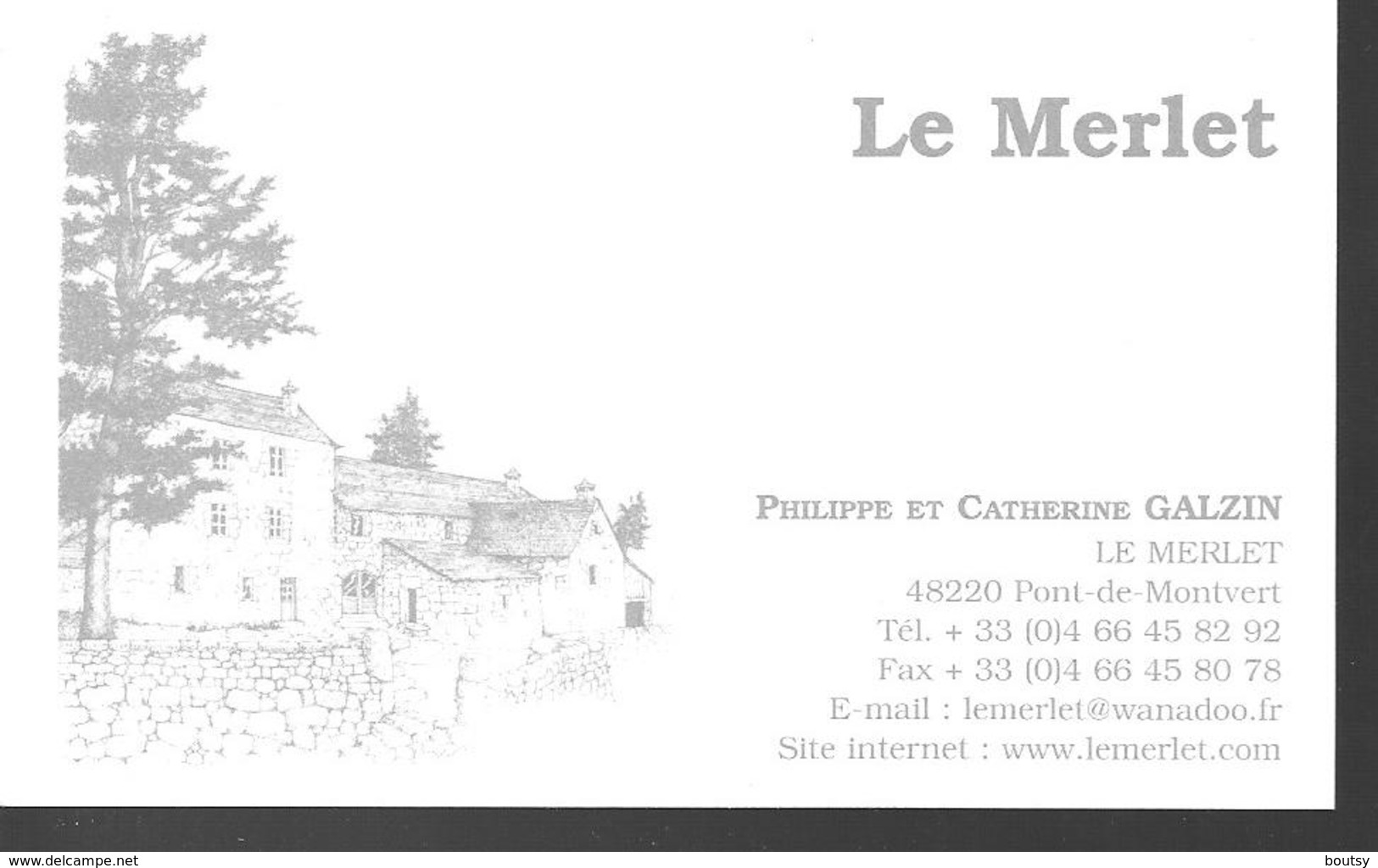 48 Pont De Montvert - Visiting Cards