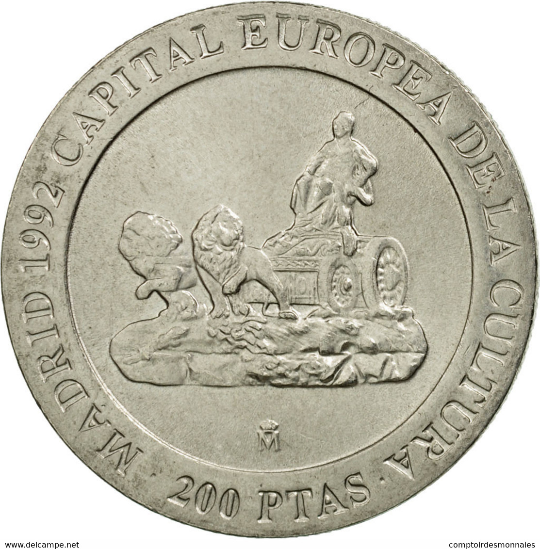 Monnaie, Espagne, Juan Carlos I, 200 Pesetas, 1991, SUP, Copper-nickel, KM:884 - 200 Peseta
