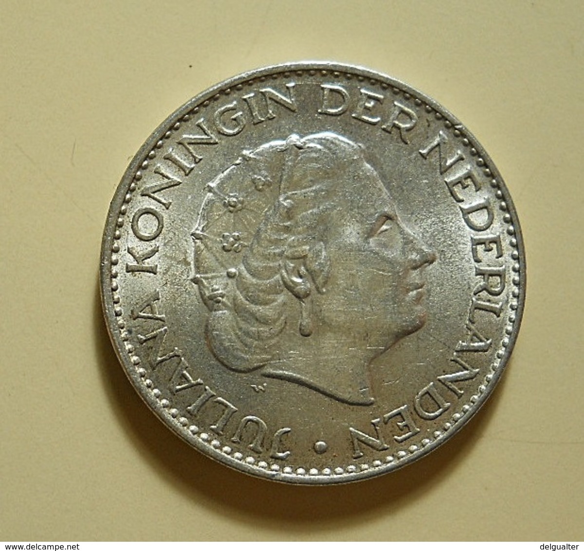 Netherlands 1 Gulden 1965 Silver - 1948-1980 : Juliana