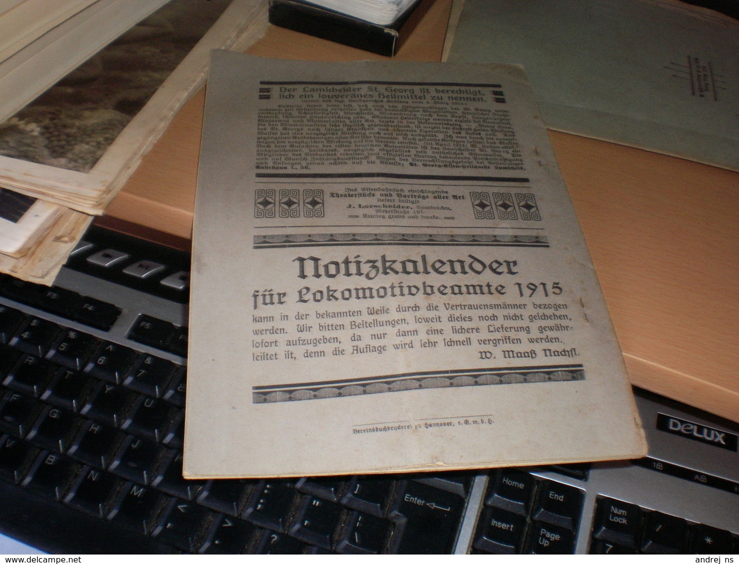 Zeitschrift Lokomotivfuhrer 1914 - Auto En Transport