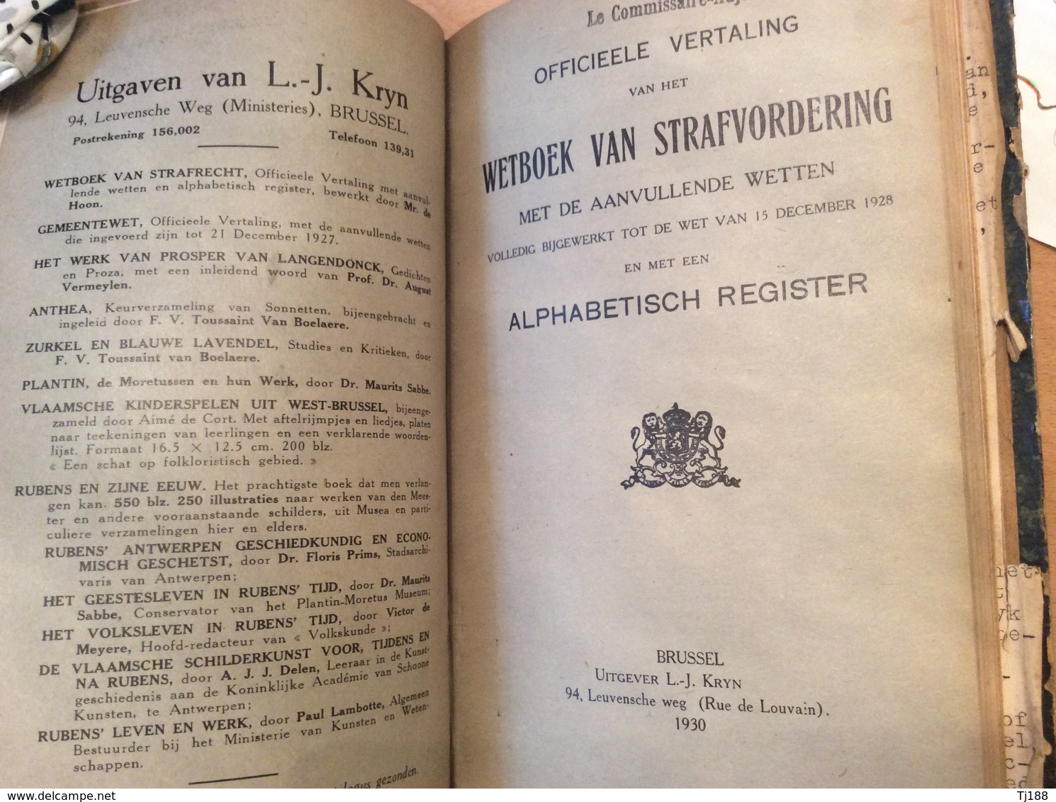 Officiële Vertaling Van De Gemeentewet (1928), Provinciale Wet (1929), Wetboek Van Strafrecht (1926) - Police & Gendarmerie