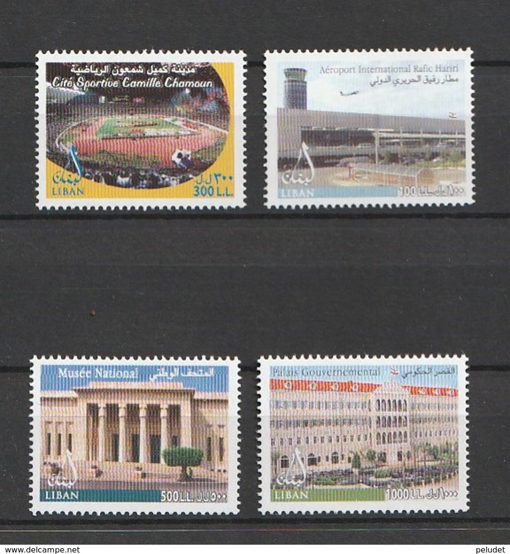 Lebanon 2005 Set Of 4 Views UM - Líbano