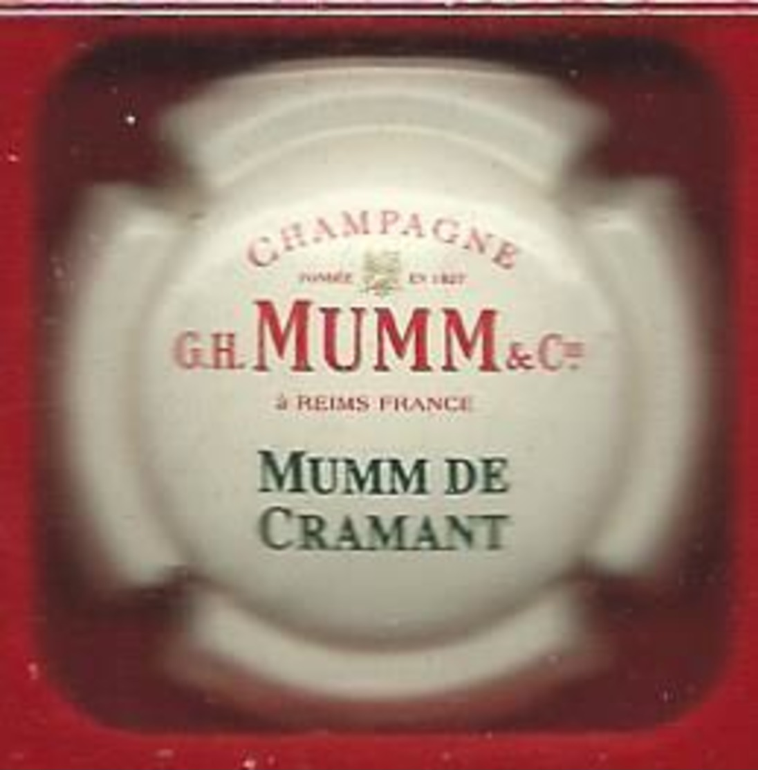 Capsule CHAMPAGNE Mumm N°: 127 - Mumm GH Et Cie