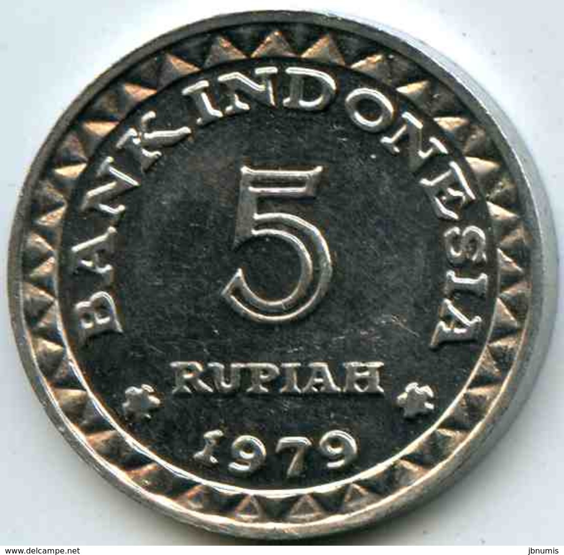 Indonesie Indonesia 5 Rupiah 1979 Planning Familiale KM 43 - Indonésie