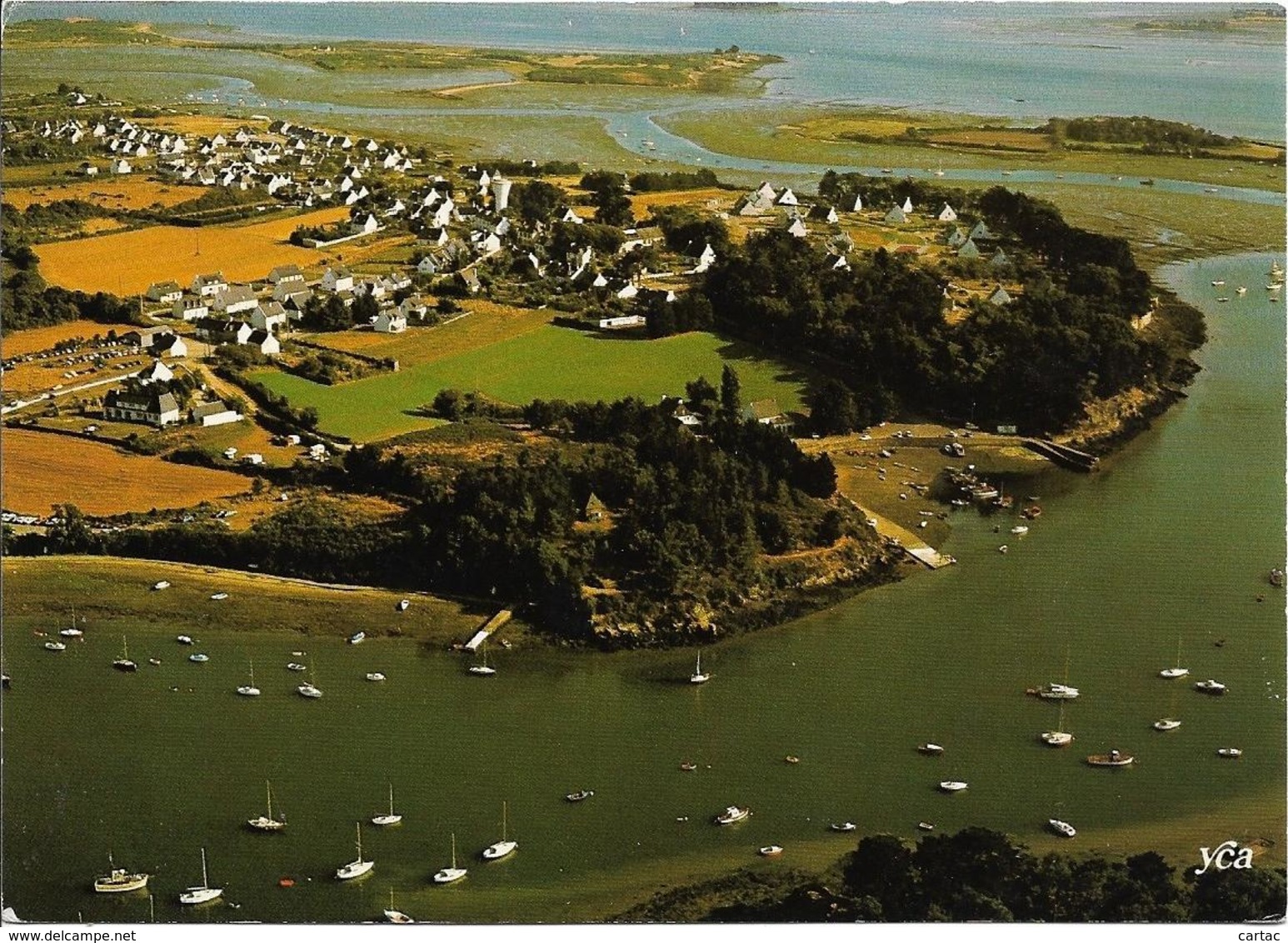 D56 - A L'ESTUAIRE DE VINCI  - FACE A CONLEAU -  PORT ANNA EN SENE - LA BRETAGNE PITTORESQUE - CPSM Grand Format - Autres & Non Classés