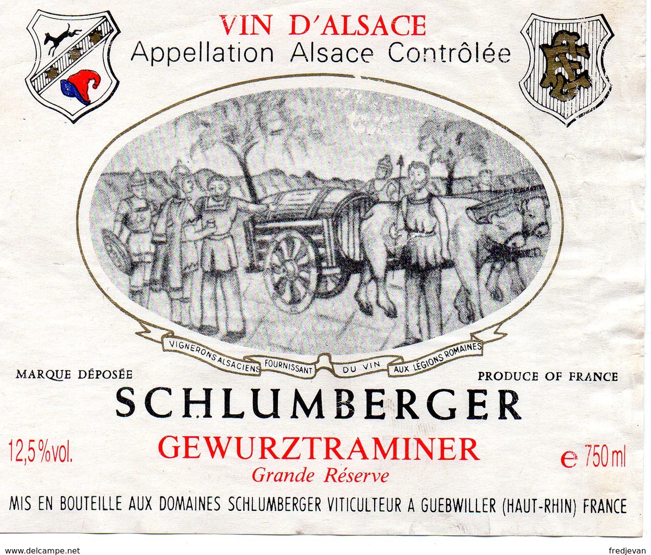 Vin D'Alsace / Schlumberger - Gewurztraminer (Grande Reserve) - Gewurztraminer