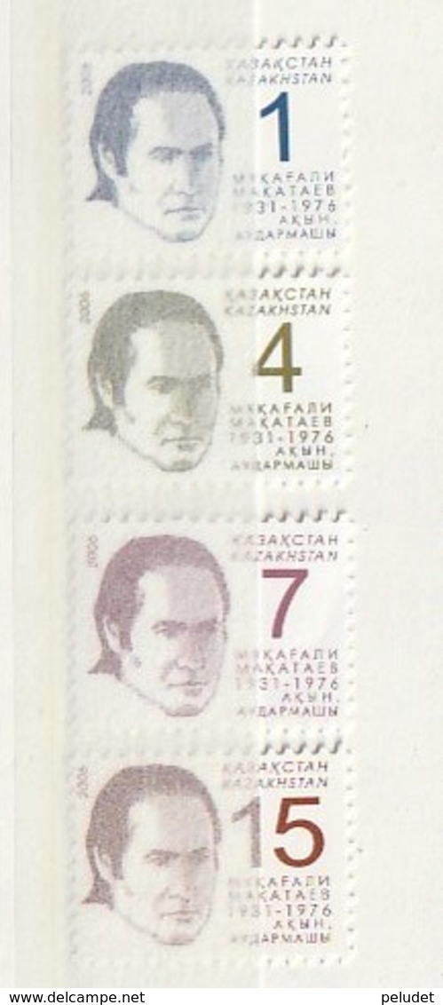 Kazakhstan 2006 Set Of 4 M.Makataev UM - Kasachstan