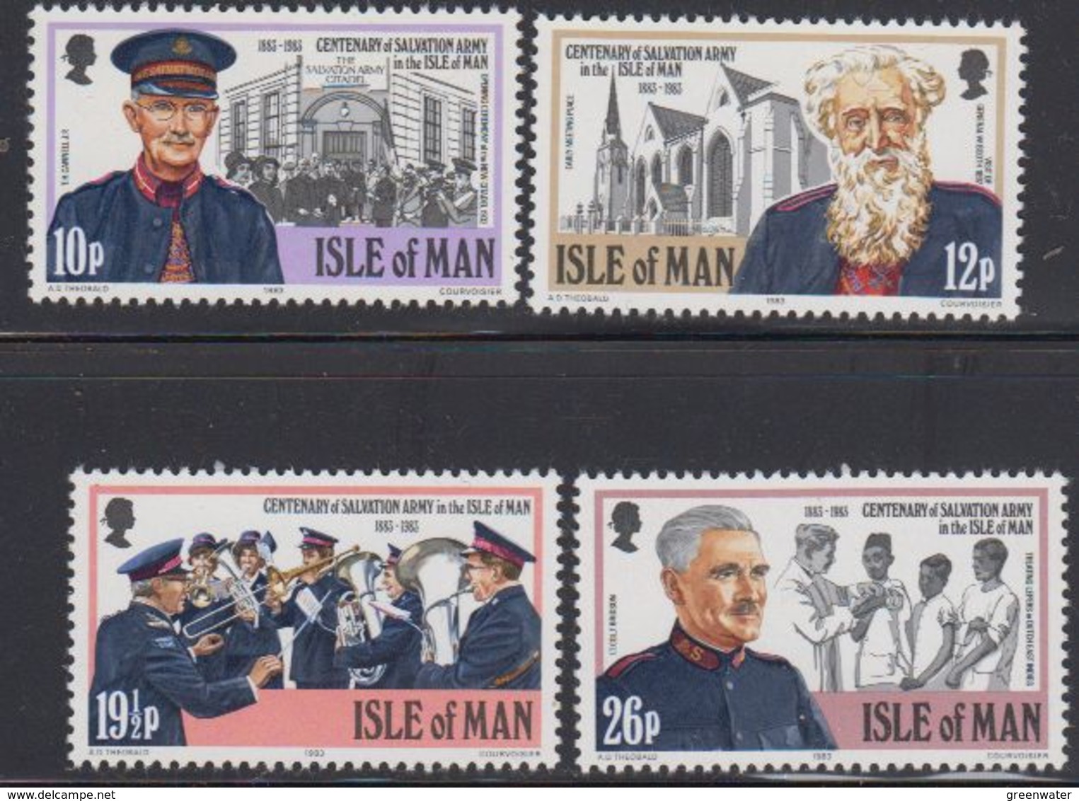 Sle Of Man 1983 Salvation Army 4v  ** Mnh (40932C) - Isla De Man