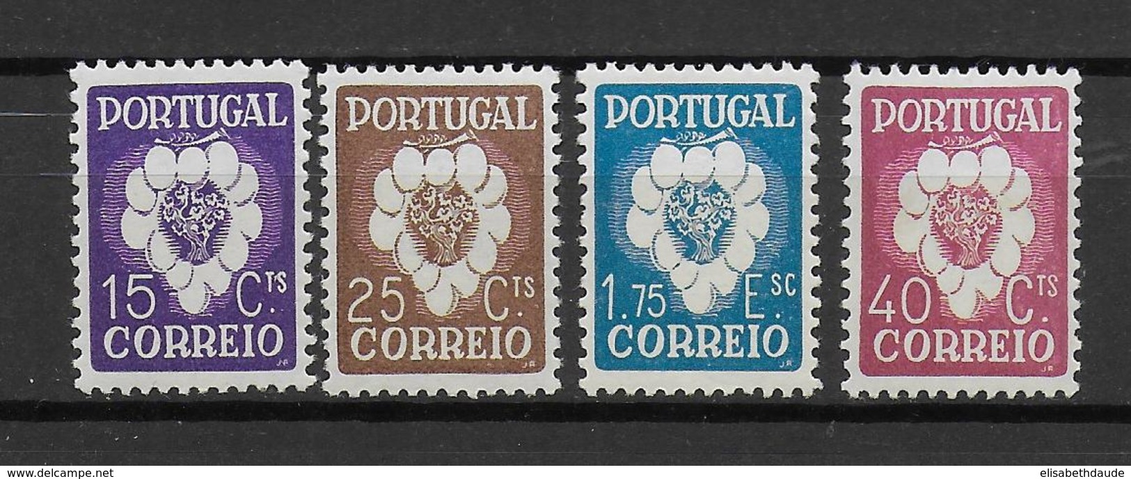 PORTUGAL - YVERT N° 588/591 * MLH - COTE = 52.5 EUR. - - Nuevos