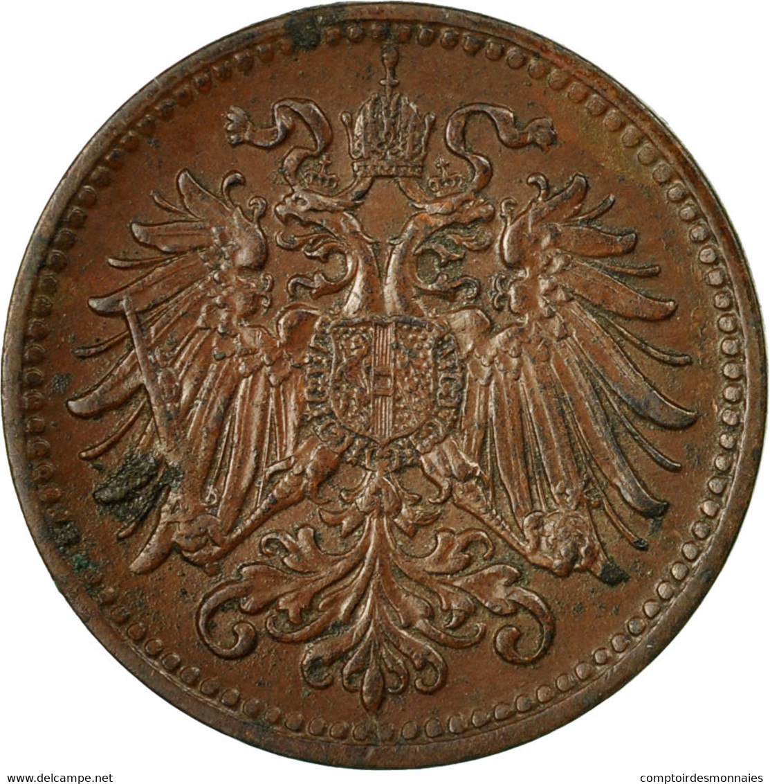 Monnaie, Autriche, Franz Joseph I, Heller, 1912, TTB, Bronze, KM:2800 - Autriche