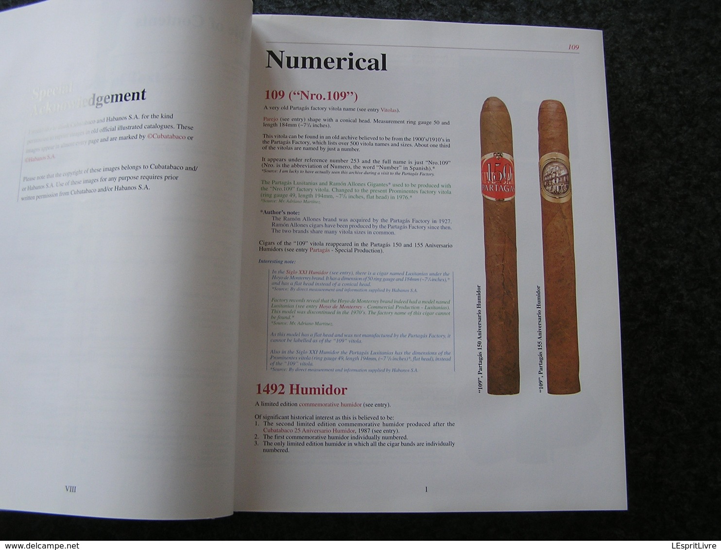 AN ILLUSTRATED ENCYCLOPAEDIA OF POST REVOLUTION HAVANA CIGARS Min Ron Nee Rare Tabagie Tobacco Tabac Cigare Havane Cuba - Themengebiet Sammeln