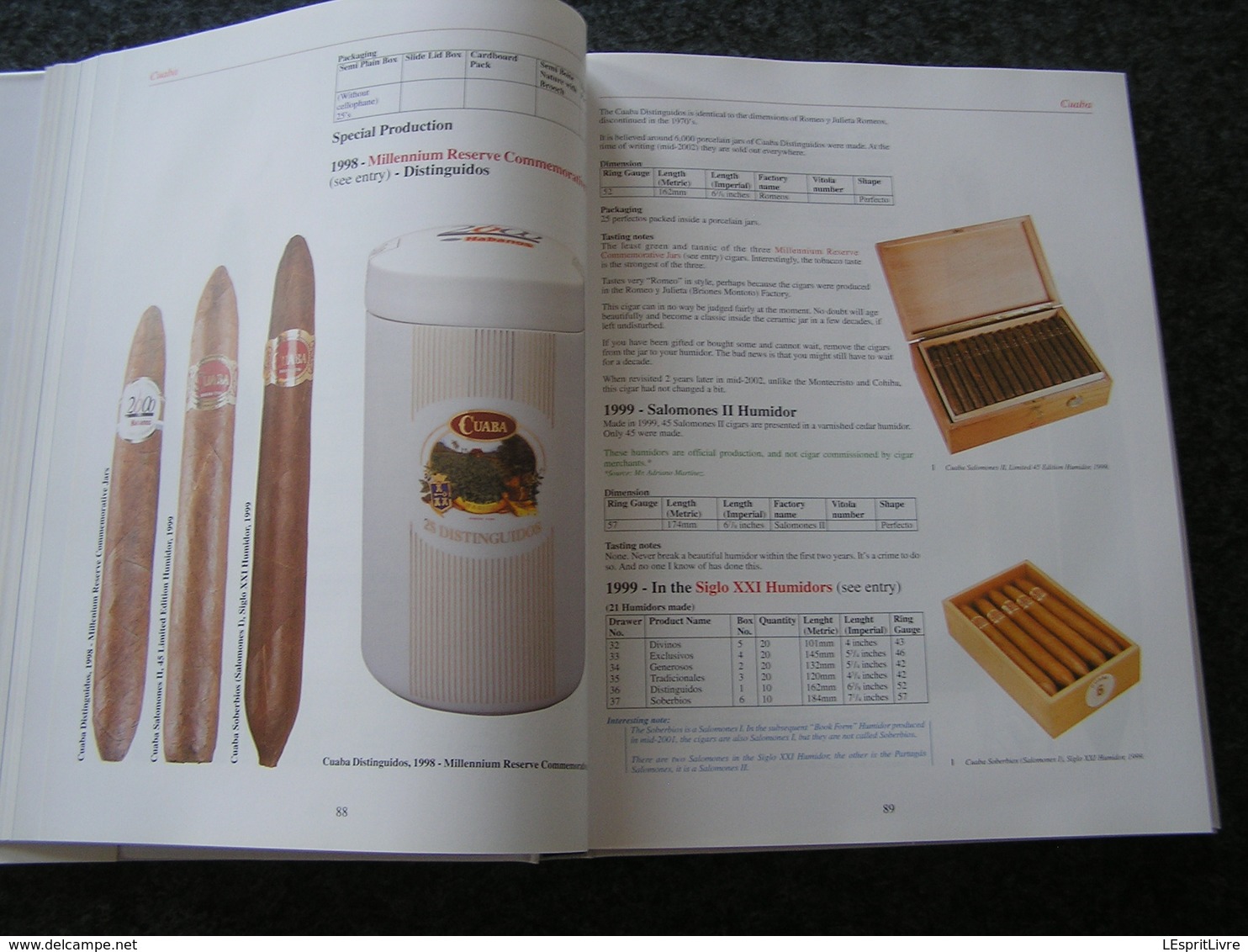 AN ILLUSTRATED ENCYCLOPAEDIA OF POST REVOLUTION HAVANA CIGARS Min Ron Nee Rare Tabagie Tobacco Tabac Cigare Havane Cuba