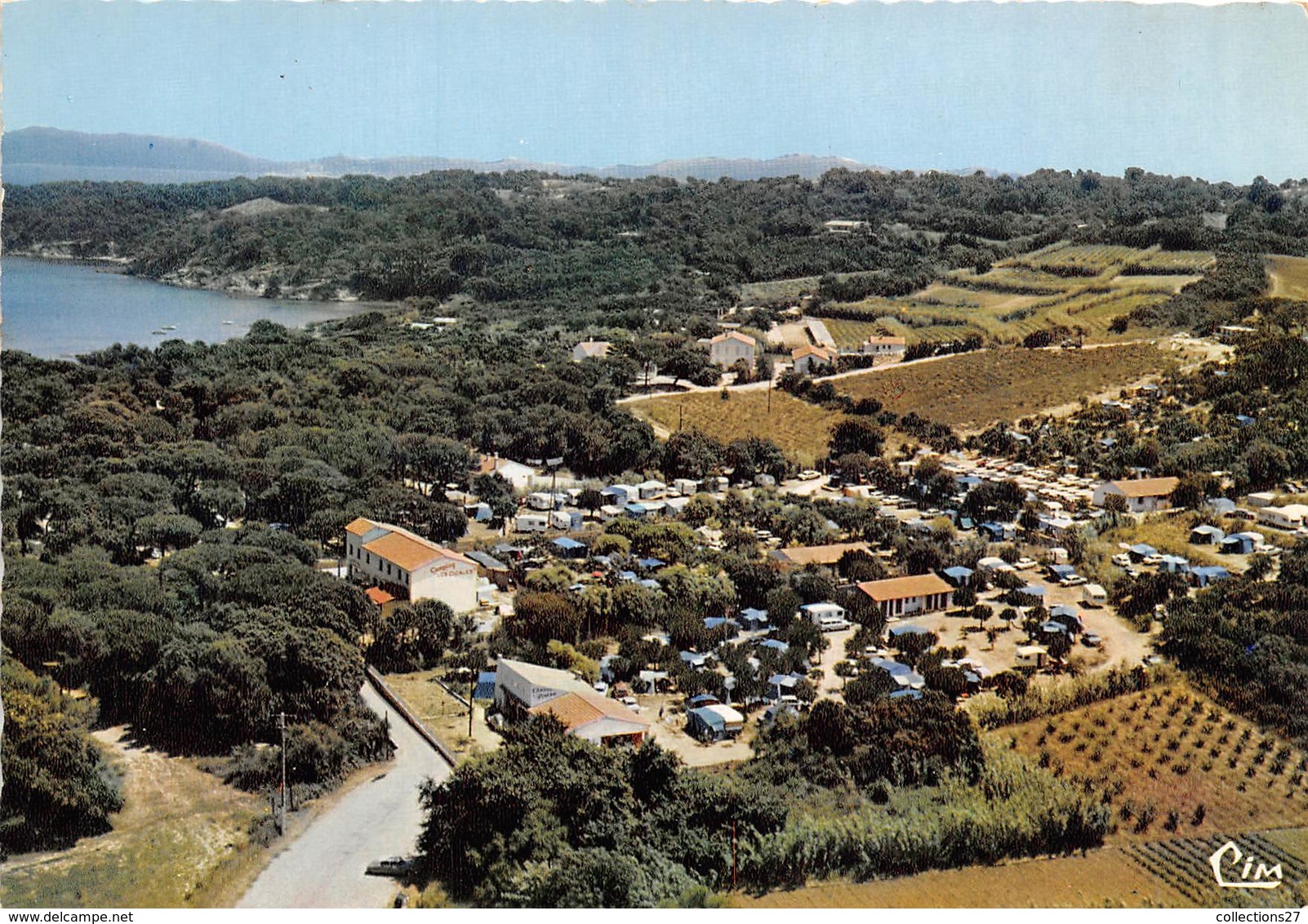 83-GIENS- VUE PANORAMIQUE AERIENNE - Autres & Non Classés