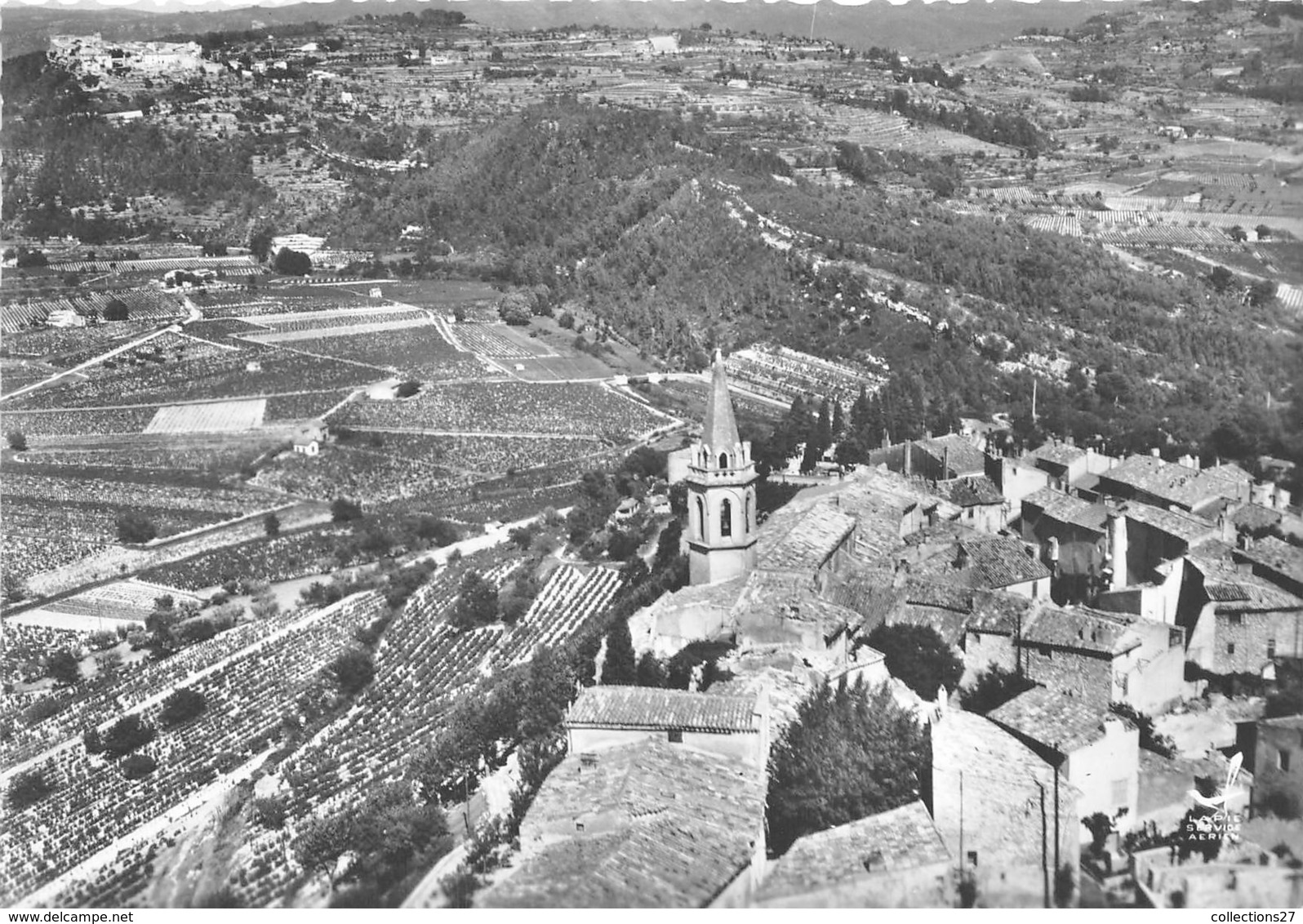 83-LA-CADIERE-D'AZUR- VUE DU CIEL - Autres & Non Classés