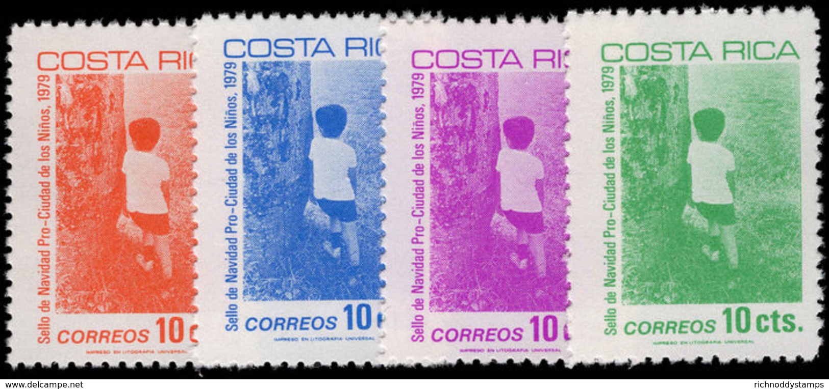 Costa Rica 1979 Obligatory Tax, Christmas Unmounted Mint. - Costa Rica