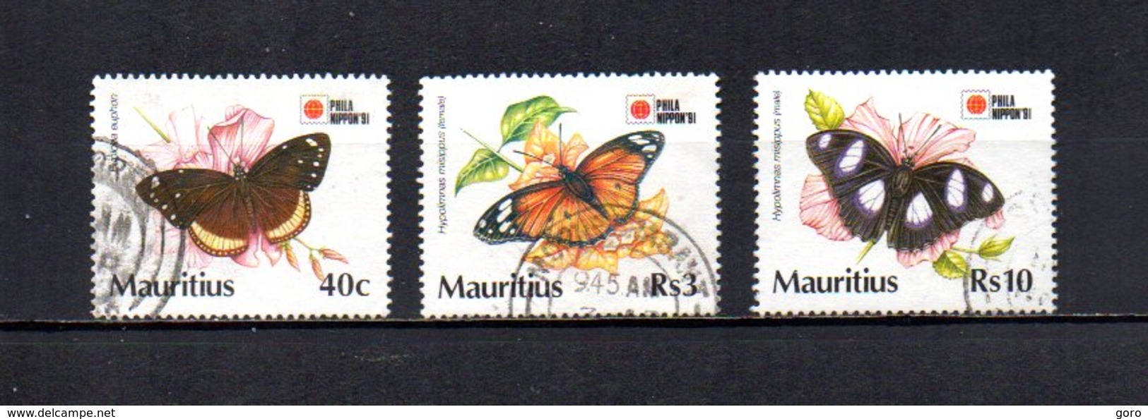 Mauricio  1991  .-   Y&T  Nº    765/766-768 - Mauritius (1968-...)