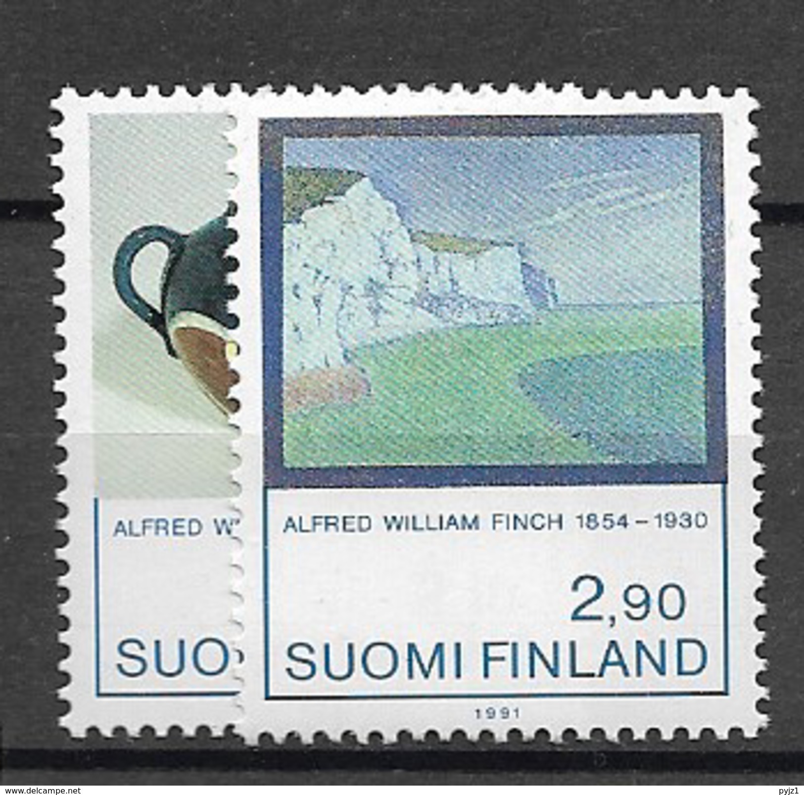 1991 MNH Finland, Postfris** - Unused Stamps