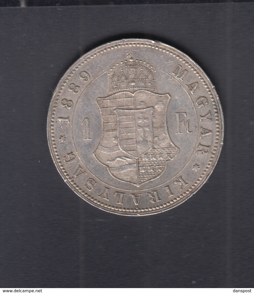 Hungary  1 Forint 1889 - Hungary