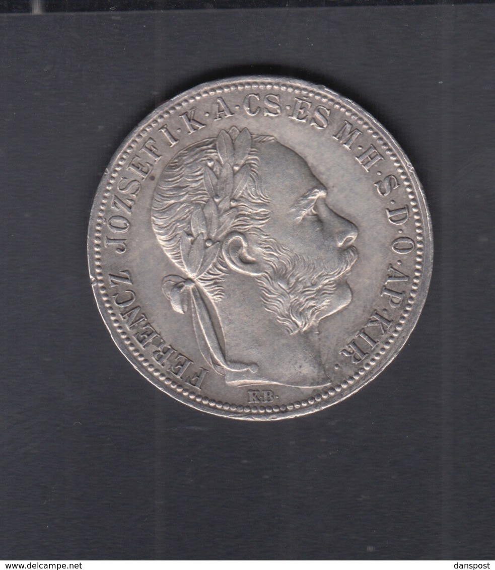 Hungary  1 Forint 1892 - Hungary