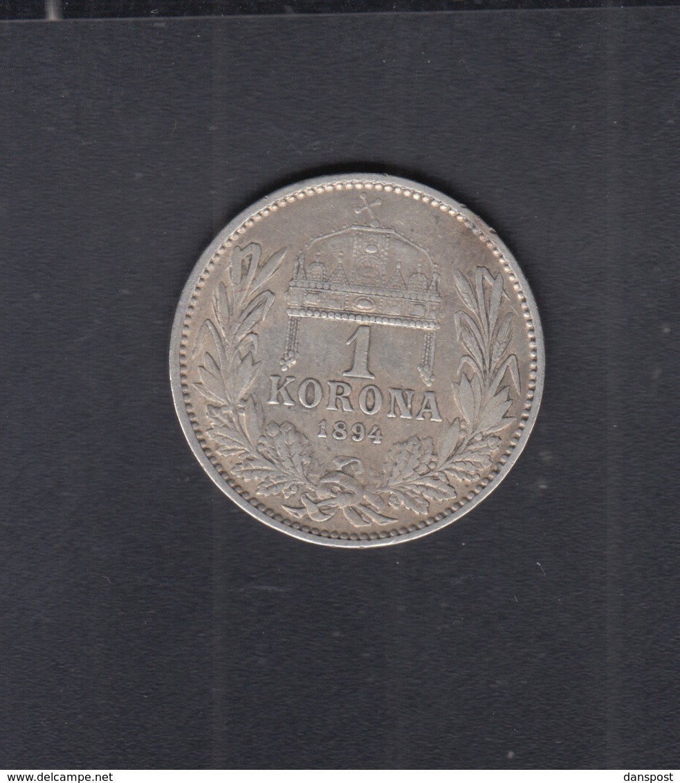 Hungary  1 Korona 1894 - Hungary