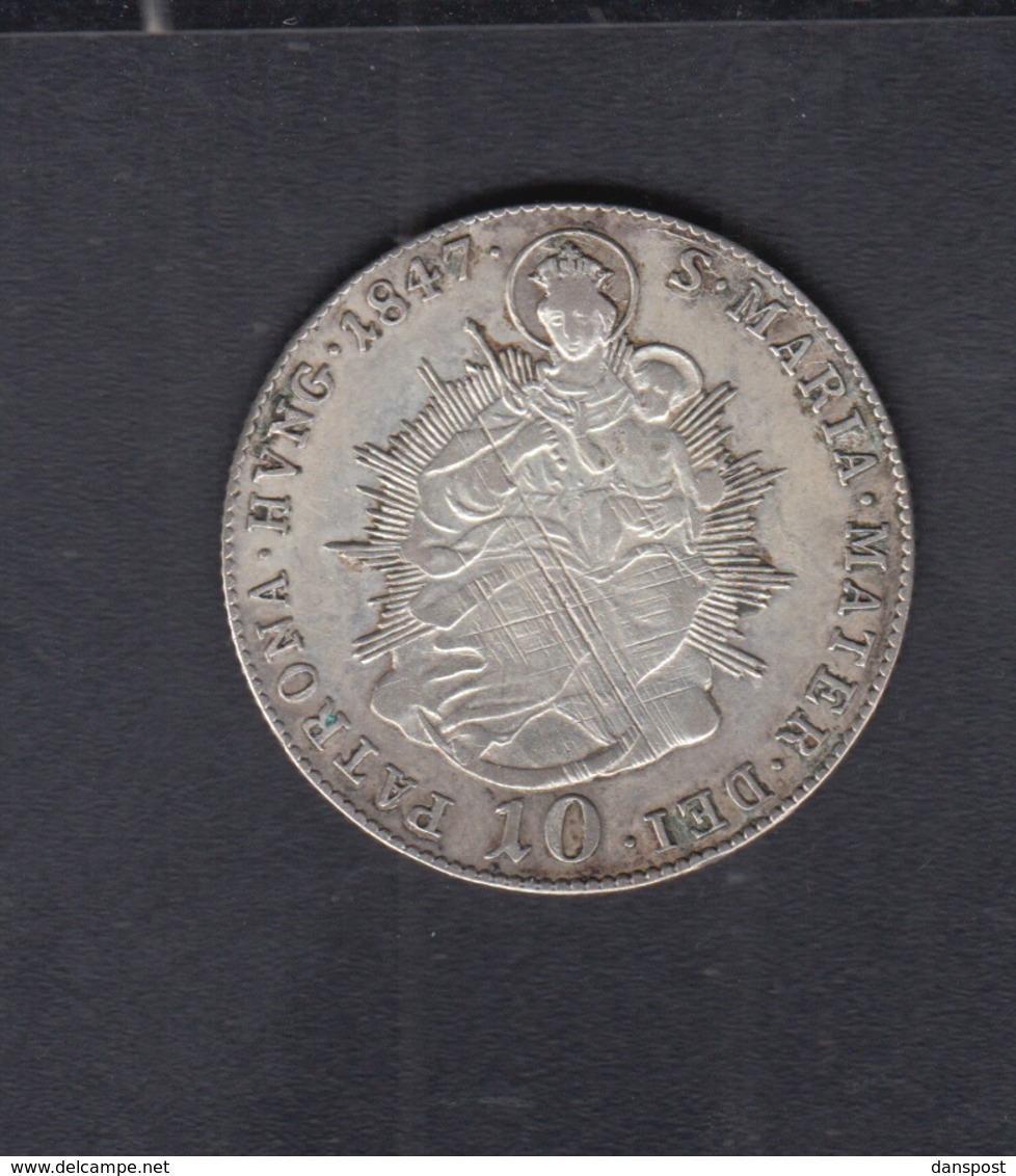 Hungary  10 Kreuzer 1847 - Ungarn