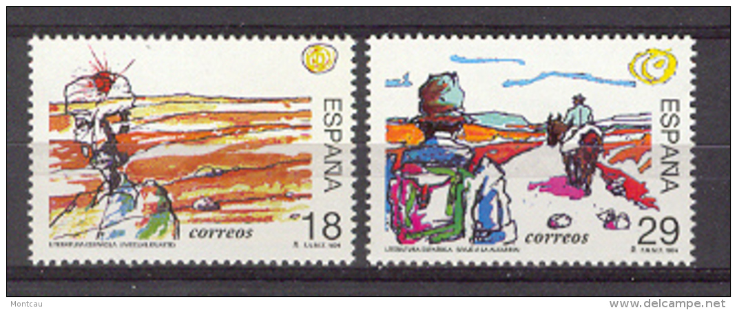 Spain 1994. Personajes De Ficcion Ed 3303-04 (**) Mi 3164-3165 - Nuevos