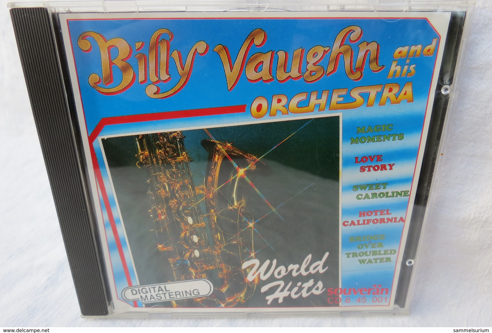 CD "Billy Vaughn And His Orchestra" Magic Moments, World Hits - Hit-Compilations