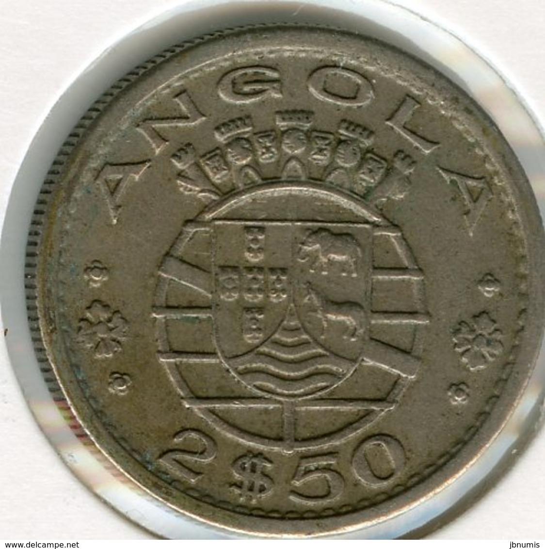 Angola 2 1/2 2,5 Escudos 1967 KM 77 - Angola