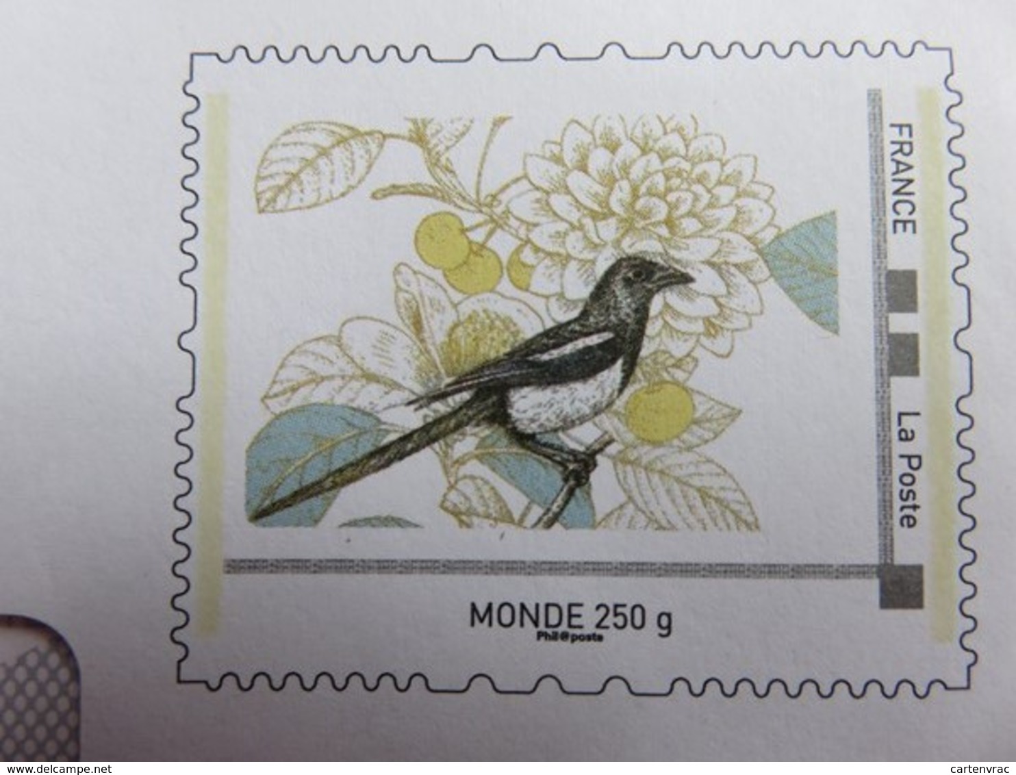 Philaposte - Enveloppe Pré Timbrée Monde - Oiseaux Pie Et Moineau - Phil@poste + Enveloppe Réponse T - Prêts-à-poster: TSC Et Repiquages Semi-officiels