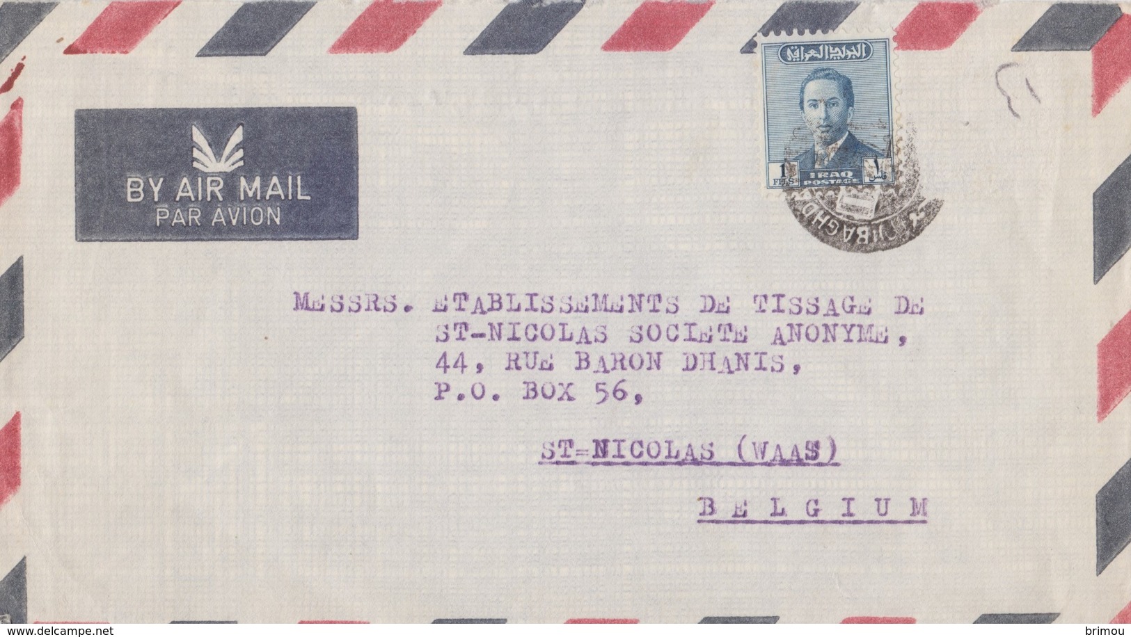 Lettre Iraq. - Iraq