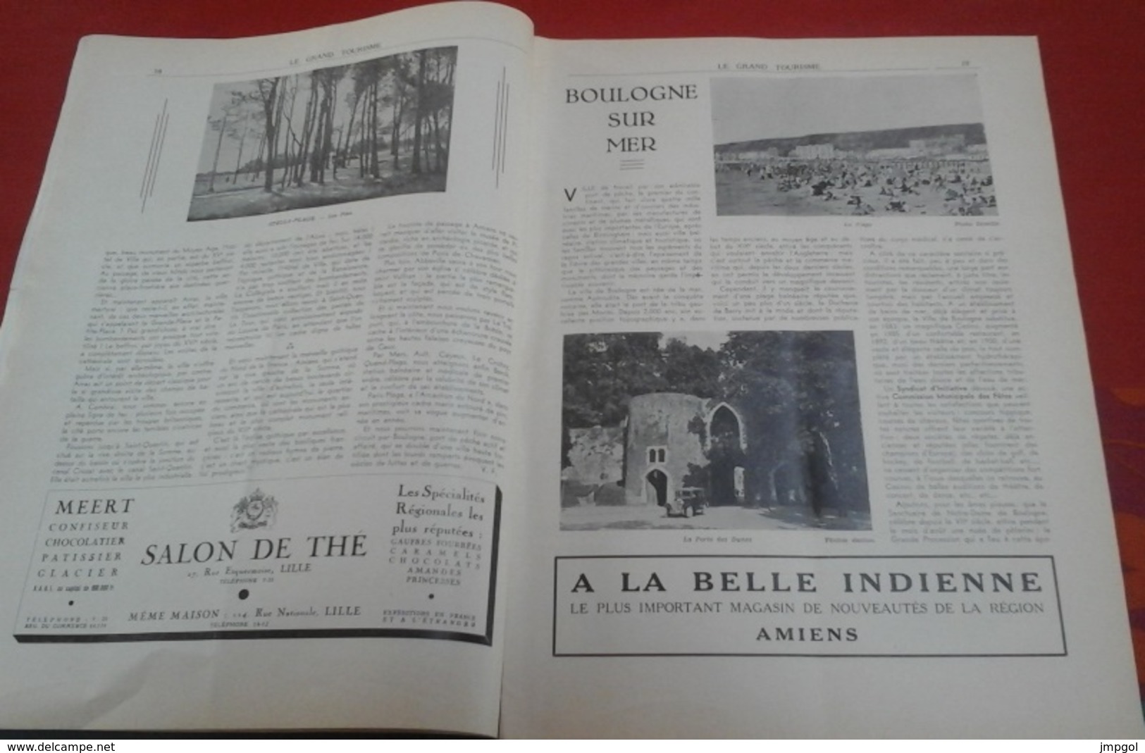 Le Grand Tourisme N°163 Juillet 1932 Nord De La France Calais Le Touquet Boulogne Sur Mer Cayeux, Massif Central Riom - Tourisme