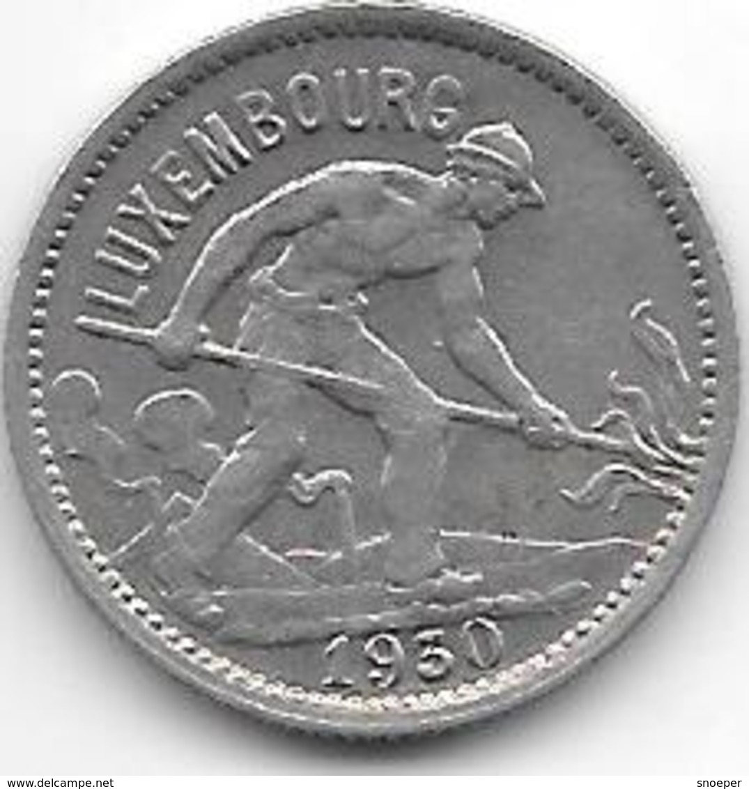 *luxembourg 50 Centimes 1930  Km 43  Unc/ms65 - Luxembourg
