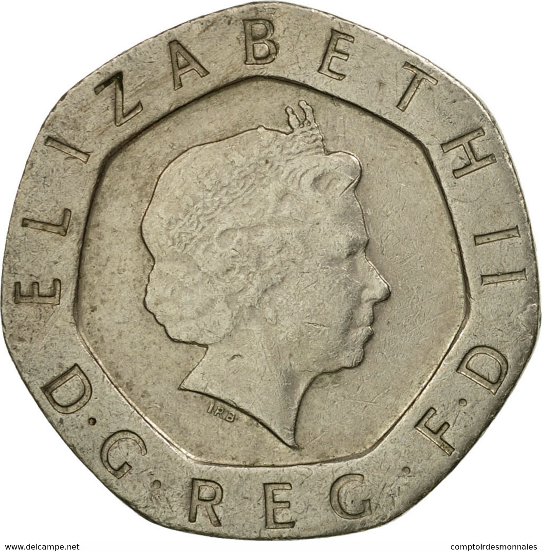Monnaie, Grande-Bretagne, Elizabeth II, 20 Pence, 1998, TTB, Copper-nickel - 20 Pence