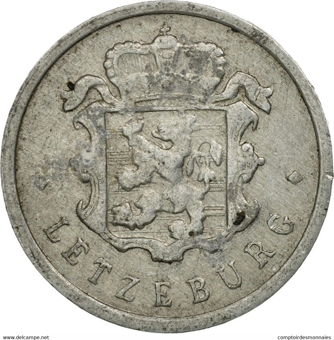 Monnaie, Luxembourg, Jean, 25 Centimes, 1957, TB+, Aluminium, KM:45a.1 - Luxembourg