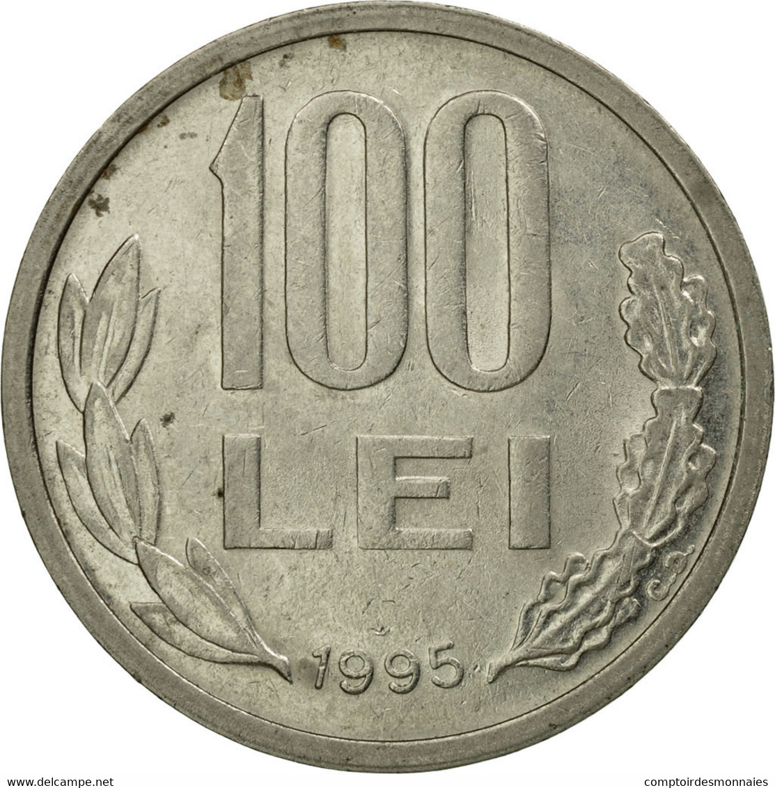 Monnaie, Roumanie, 100 Lei, 1995, TTB, Nickel Plated Steel, KM:111 - Roumanie