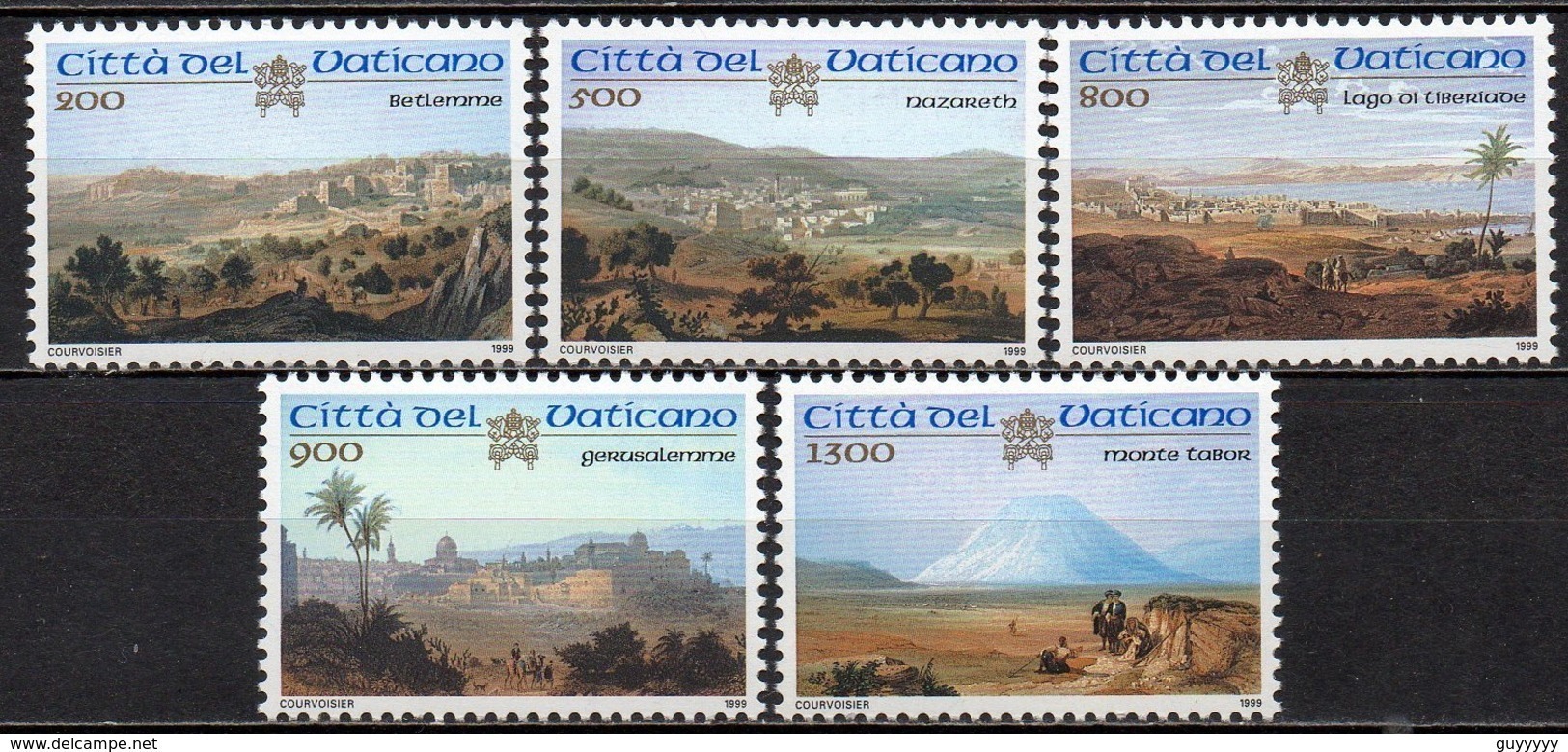 Vatican - 1999 - Yvert N° 1142 à 1146 ** - Unused Stamps