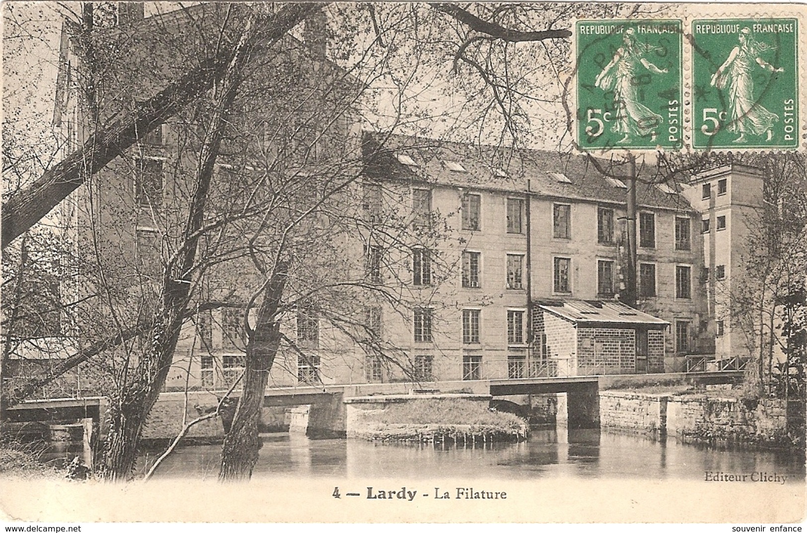 CPA Lardy La Filature 91 Essonne - Lardy