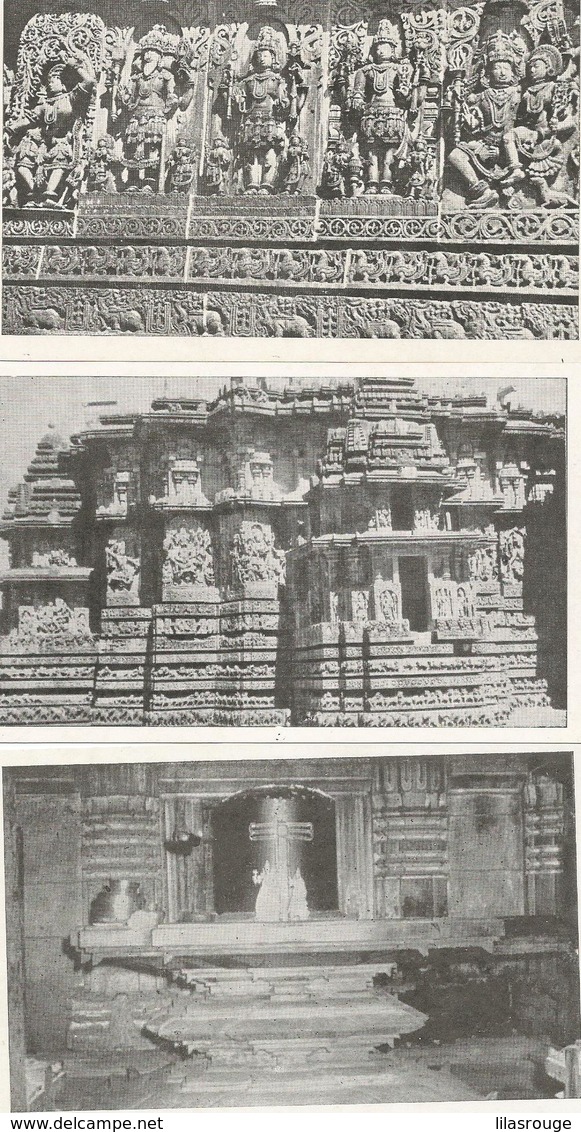 LOT 28 CARTES  ARCHITECTURE DE L INDE