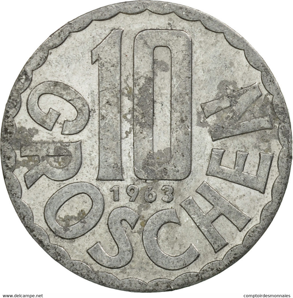 Monnaie, Autriche, 10 Groschen, 1963, Vienna, TB, Aluminium, KM:2878 - Austria