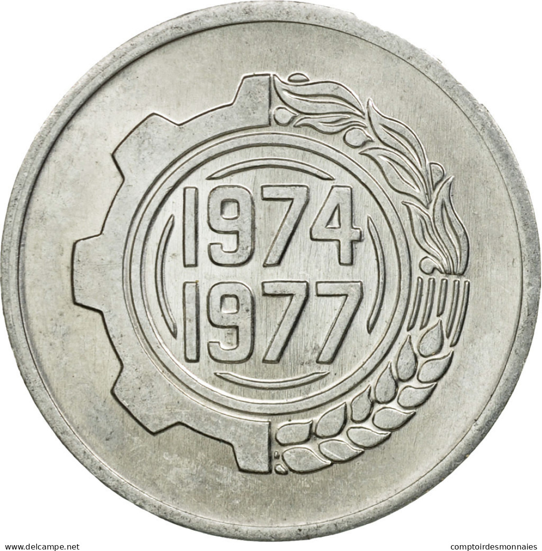 Monnaie, Algeria, 5 Centimes, Undated (1974), Paris, SUP, Aluminium, KM:106 - Argelia