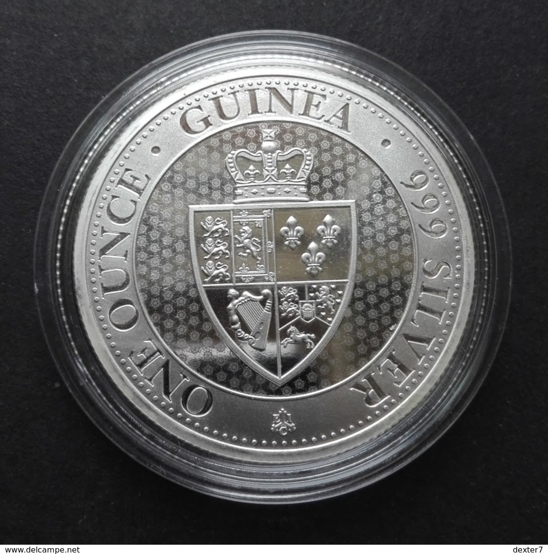 St. Helena, 1 Oz Spade Guinea East India Co. 2018 Silver 999 Pure - 1 Oncia Argento Puro Bullion - Saint Helena Island