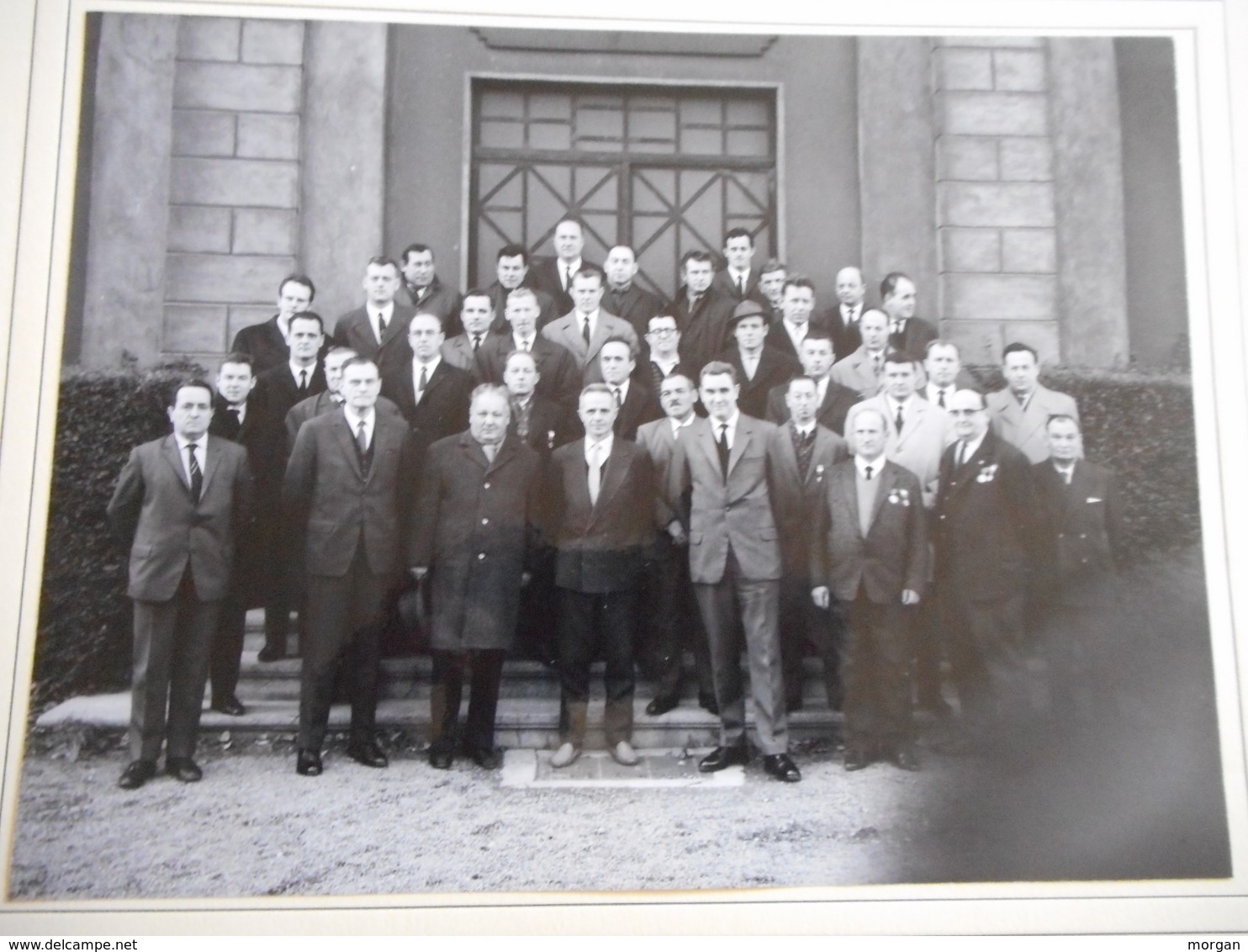 PHOTOGRAPHIE ANCIENNE, LORRAINE, HAUTS FOURNEAUX DE SAULNES ET UCKANGE, 1967, MINE IDA, REMISE MEDAILLES AU PERSONNEL - Albums & Collections