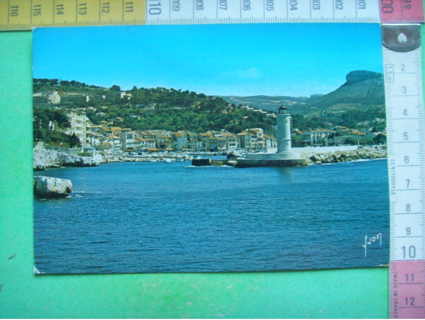 2) Cassis :entree Du Port , Phare   :recto-verso - Cassis