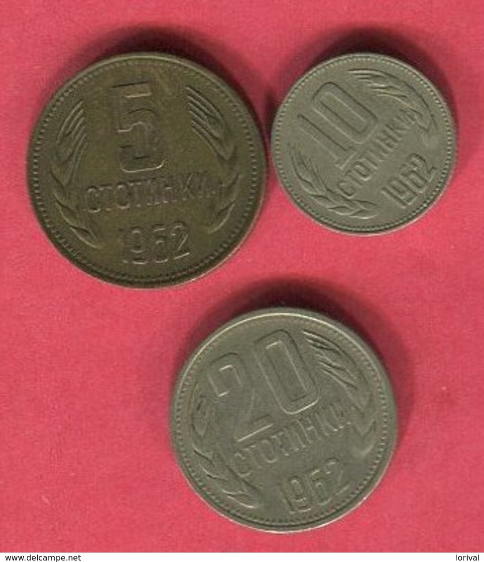 LOT3 MONNAIES DIFFERENTES TB 2 - Bulgaria