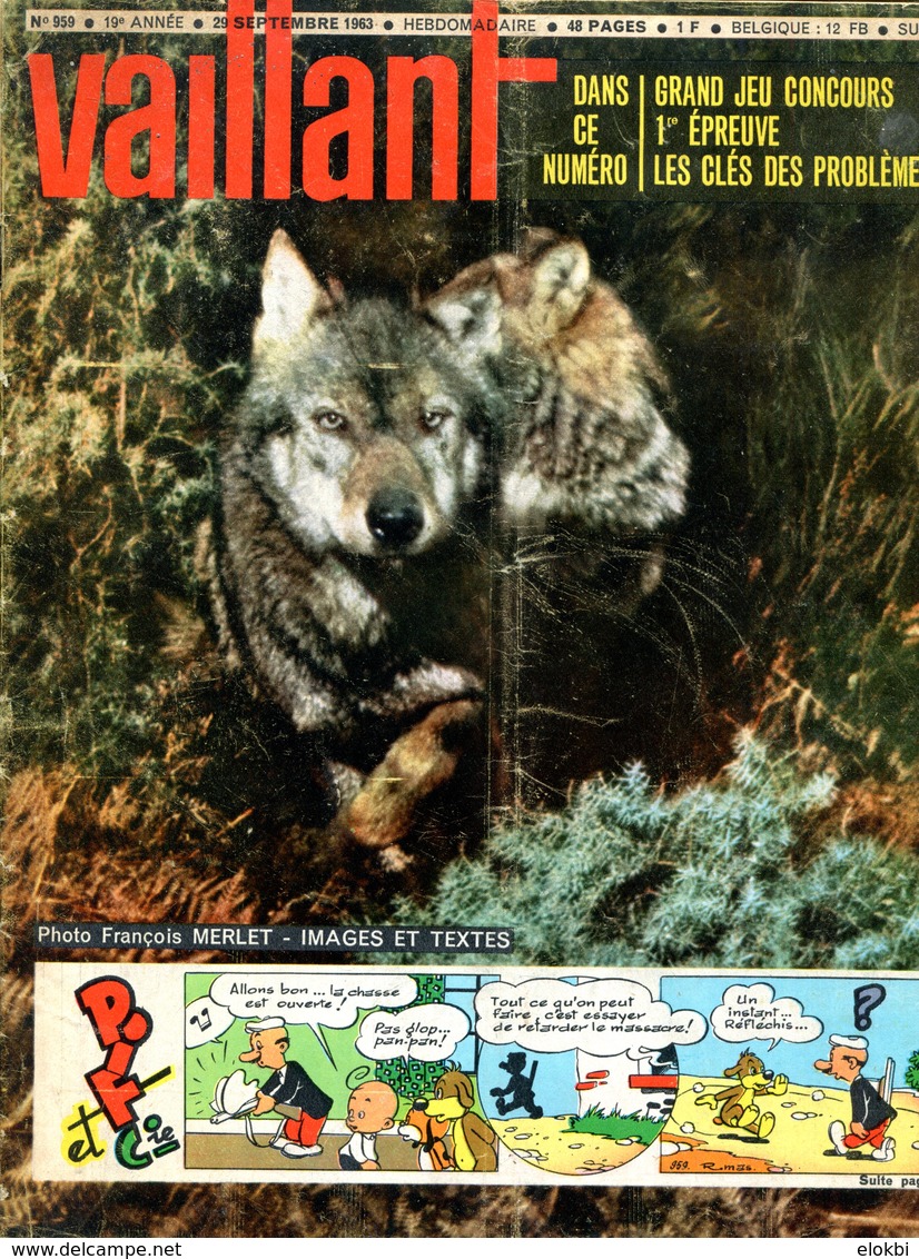 Vaillant N°959 Du 23 Septembre 1963 - Vaillant